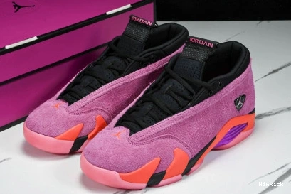 DH4121-600 SHOCKING 14 PINK (W) JORDAN LOW RETRO 1020